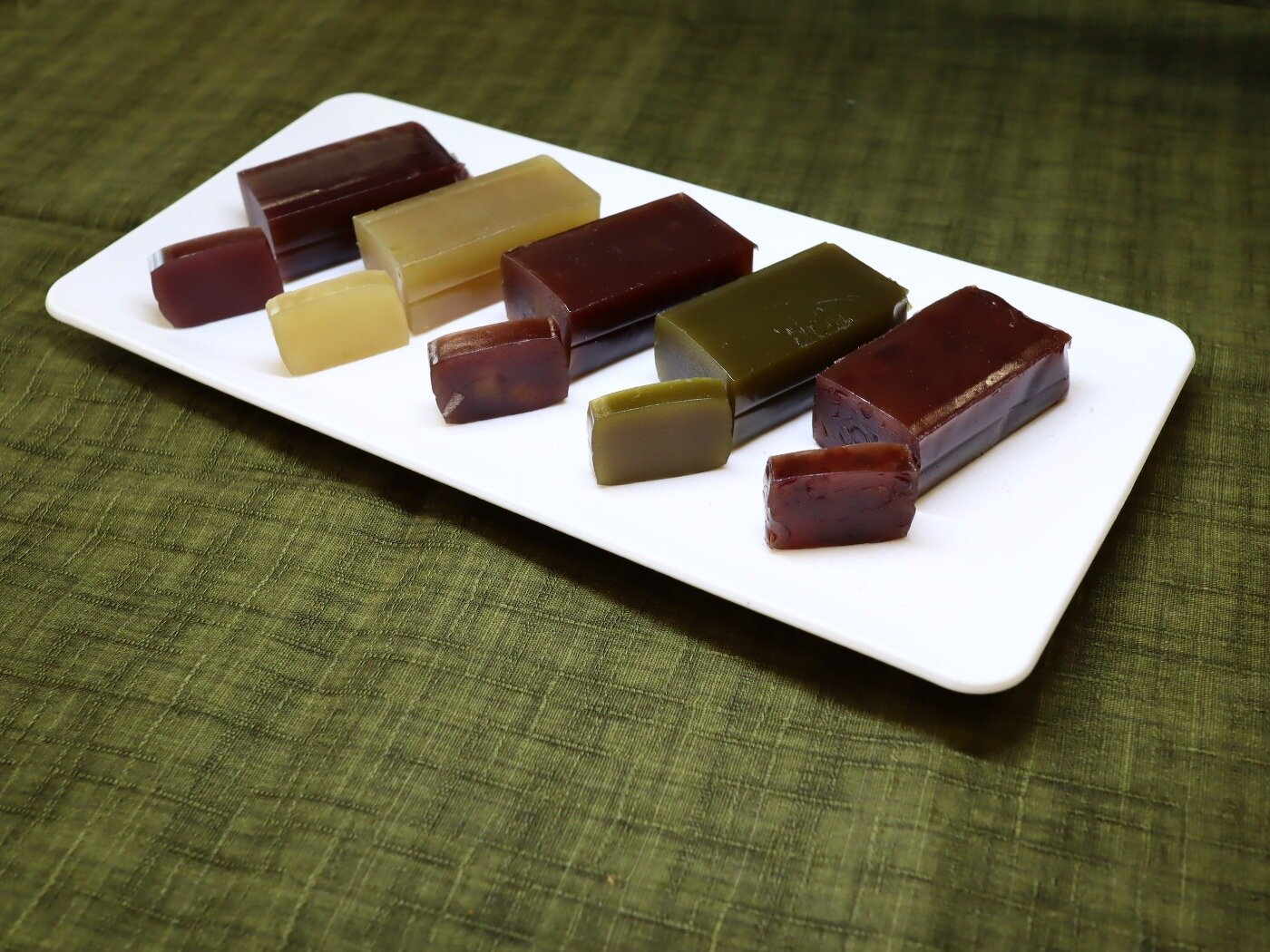 一口羊羹｜羊羹｜和菓子｜株式会社名物かまど 